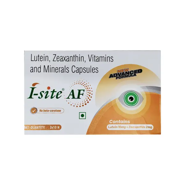 I-Site AF Capsule with Lutein, Zeaxanthin, Vitamins & Minerals